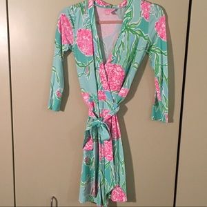 Lilly Pulitzer wrap dress